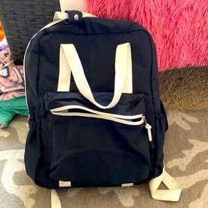 Dark Navy Blue mini book bag